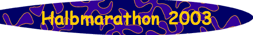  Halbmarathon 2003 